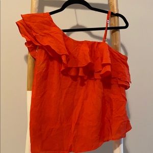 Boutique one shoulder top